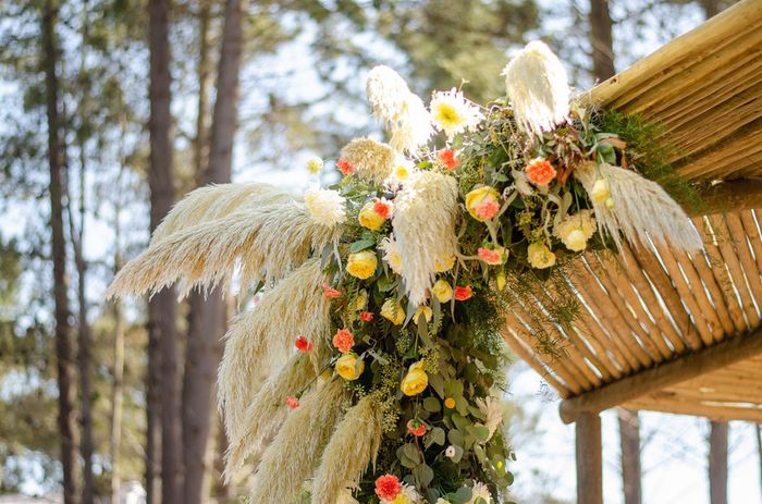 Top Wedding Trends: decoración muy fresca y natural🌾 4
