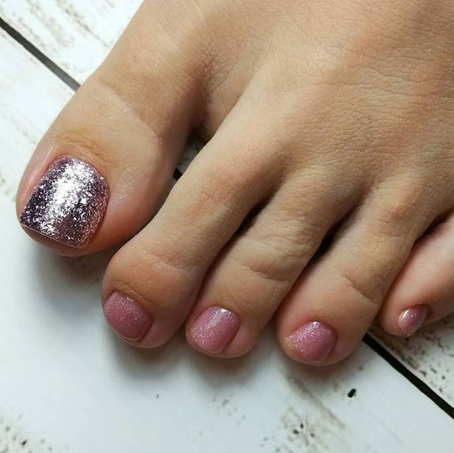 6 diseños de pedicure para novias parte 1...¡Elegí tu favorito! 1