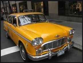 taxi antiguo