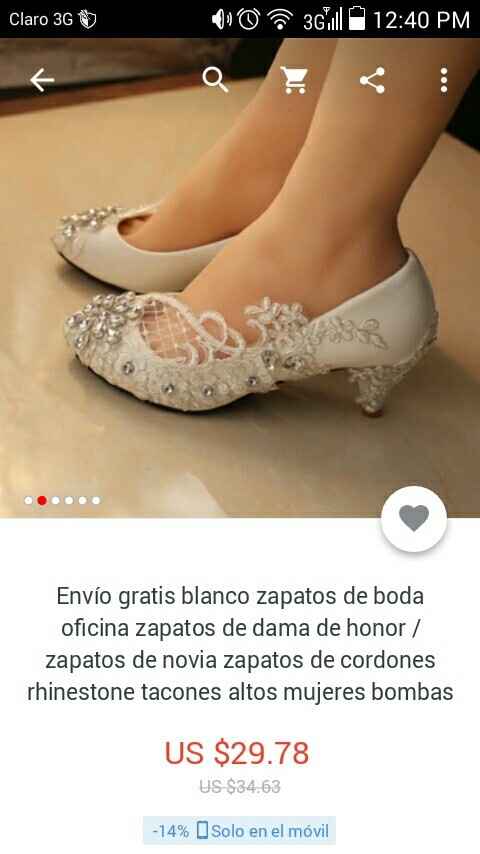 Zapatos de novia... - 1