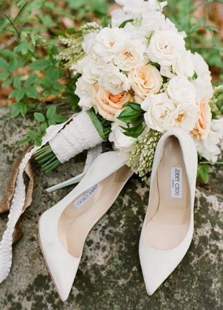 zapatos novia blancos
