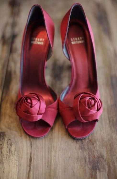 zapatos novia marsala