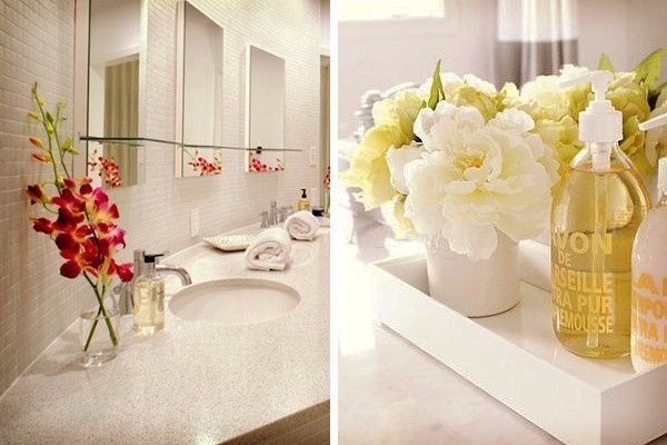 6 ideas para decorar el baño de bodas