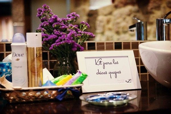 6 ideas para decorar el baño de bodas