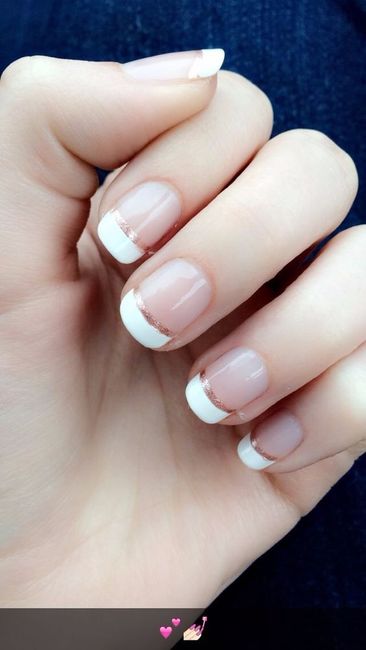 8 tipos de manicure en color blanco 1