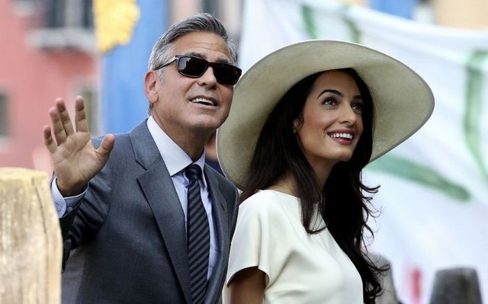 Majority C: George Clooney and Amal