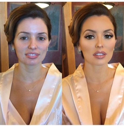 5 novias antes y después de maquillarse: ¿cuál queda mejor? 5