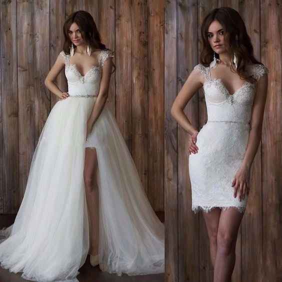 Vestidos desmontables para novias Si o no
