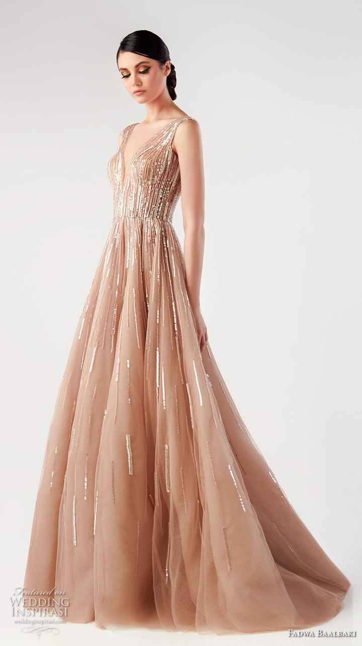 Vestidos color nude De fiesta o para novias