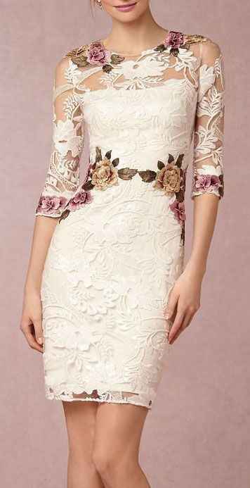 Vestido floreado store para matrimonio