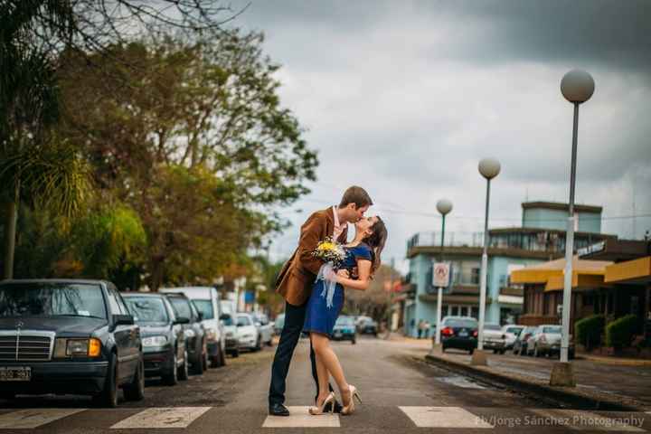 Beso de esposos ante la ley