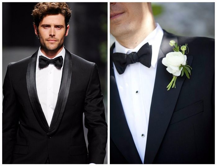 El look de novio ideal - ¿Corbatín o corbata? 1