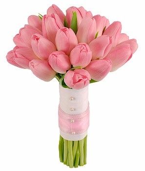 Bouquet de novia con tulipanes 1