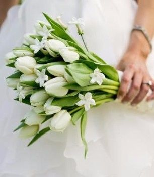 Bouquet de novia con tulipanes 4