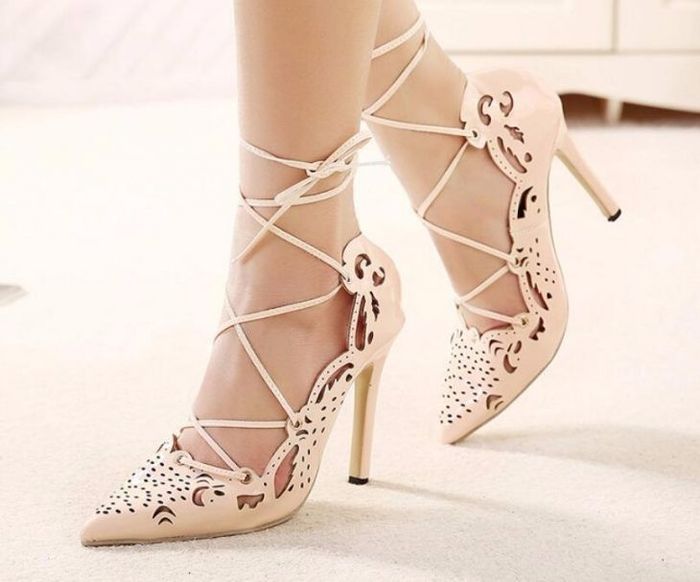 6. Zapatos de novia Vintage