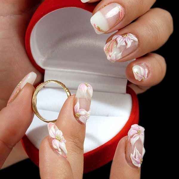 Manicura novia