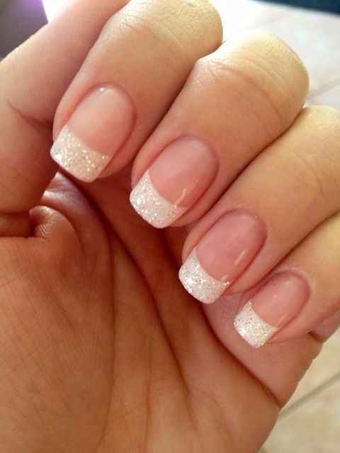 Manicure francesa para novias