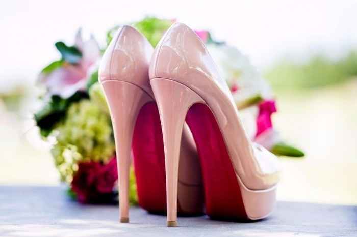 ¿Cuánto miden sus zapatos de novia?
