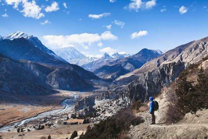 Circuito del annapurna (Nepal): Para terminar, un final apoteósico inscrito en el soberbio Himalaya.