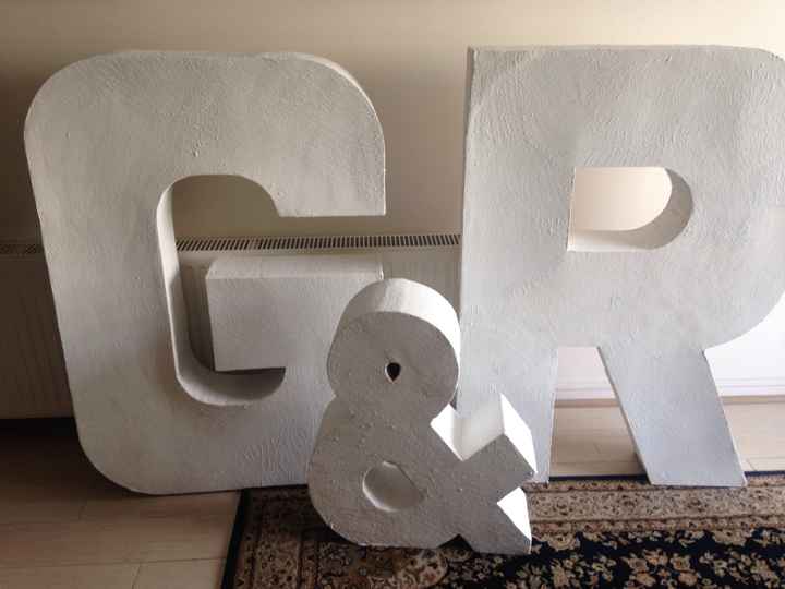 Letras gigantes - 1