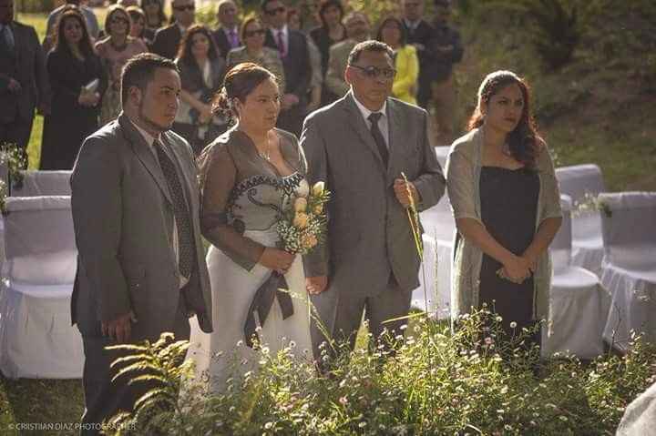 en la ceremonia