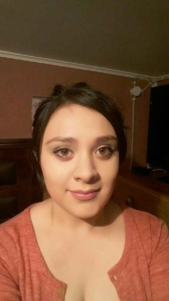 Prueba de peinado y maquillaje ! - 4