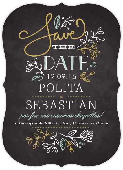 Nuestro save the date! - 1