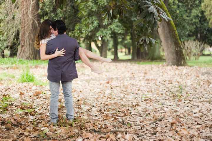 Una de nuestras fotos de preboda