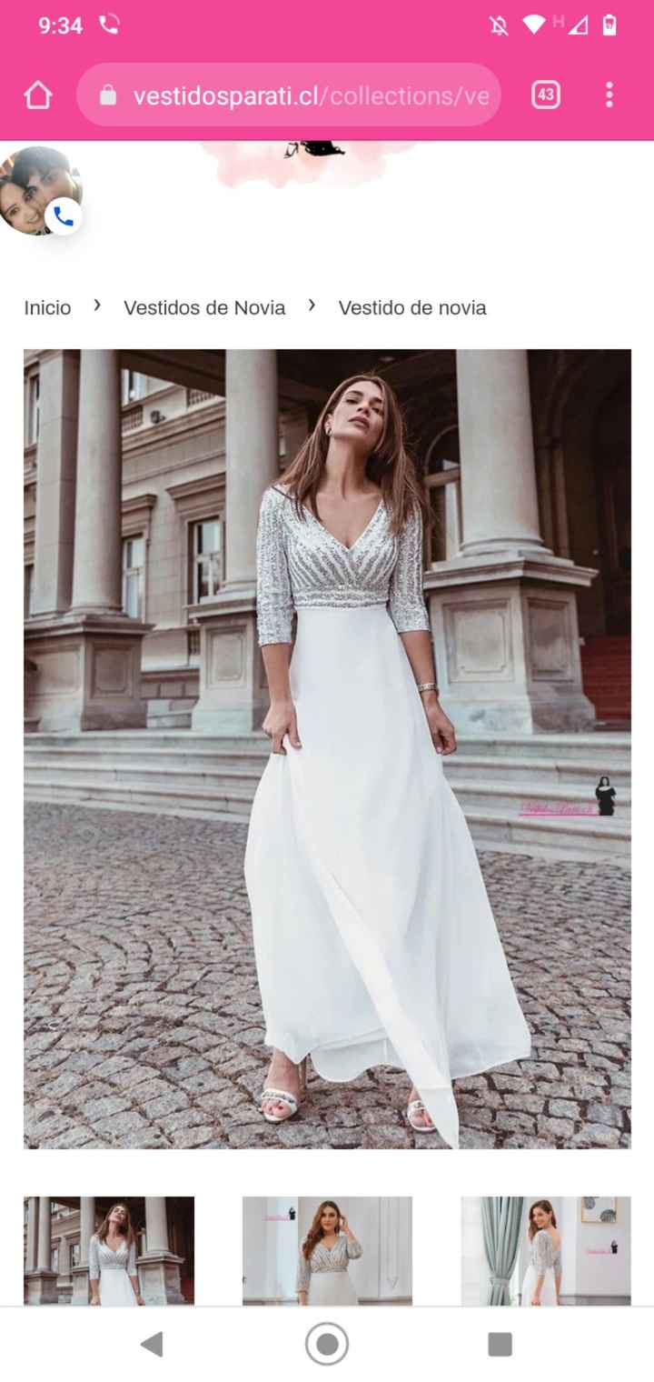 Vestido de novia para matrimonio religioso ❤️ - 1