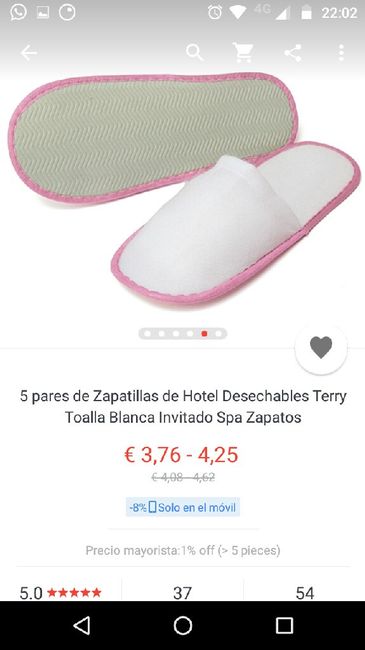 Datos actualizados de pantuflas - 1