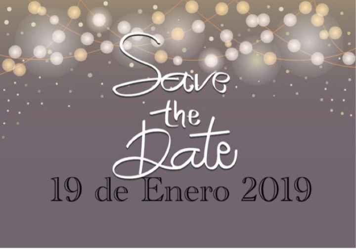 Me anime con Save the date - 1