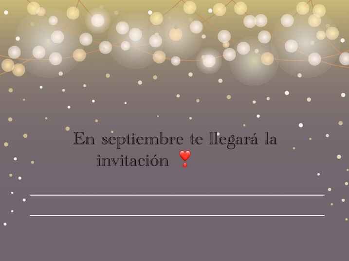 Me anime con Save the date - 3