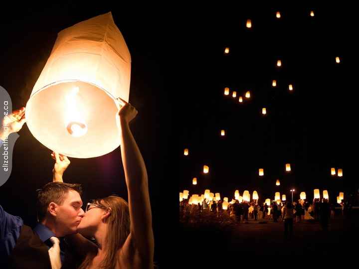 Sky lanterns para tu boda - 1