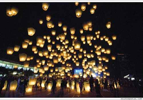 Sky lanterns para tu boda - 3