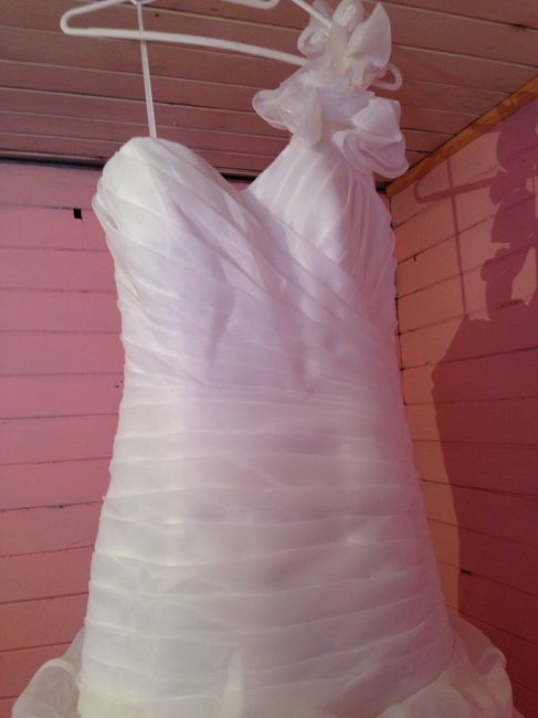 Aqui la va foto de vestido de novia que vendoo - 6