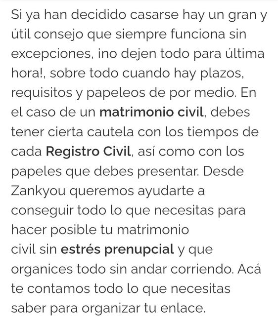 Matrimonio civil en Santiago: requisitos, precios y datos para casarte 1