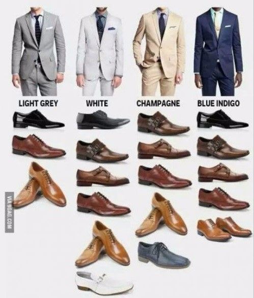 2.Combinación traje y zapatos novio