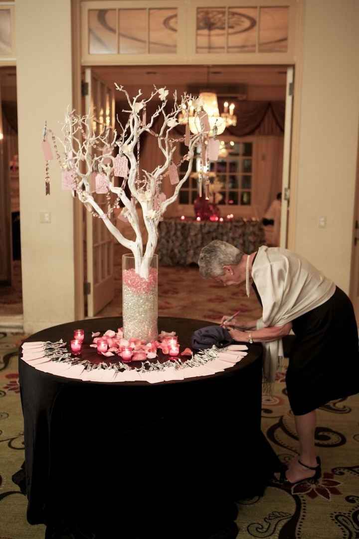 ideas para la boda en la recepción árbol de buenos deseos, para que puedan ustedes también hacer en 