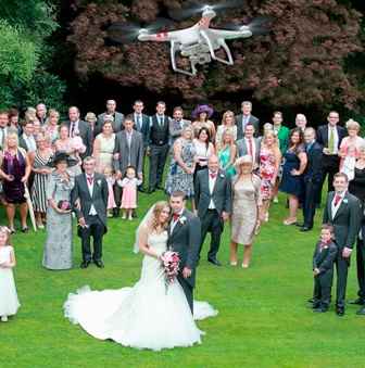Ten un drone en tu matrimonio la nueva tendencia - 1
