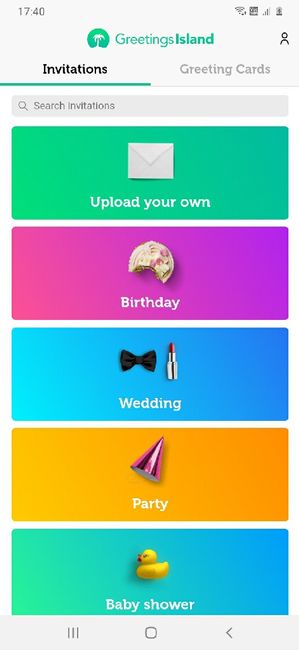 App para hacer Invitaciones de Matrimonio y otros 1