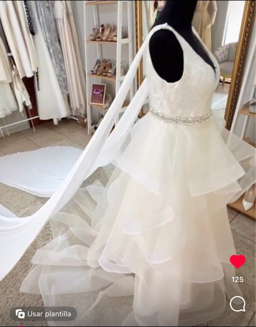 La cola de tu vestido de novia: ¿Cómo la prefieres? 9