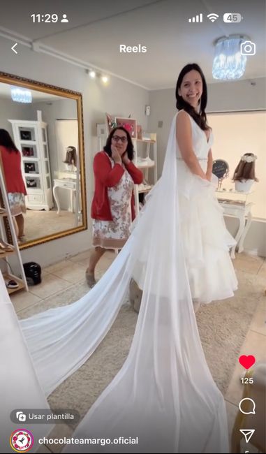 La cola de tu vestido de novia: ¿Cómo la prefieres? 11