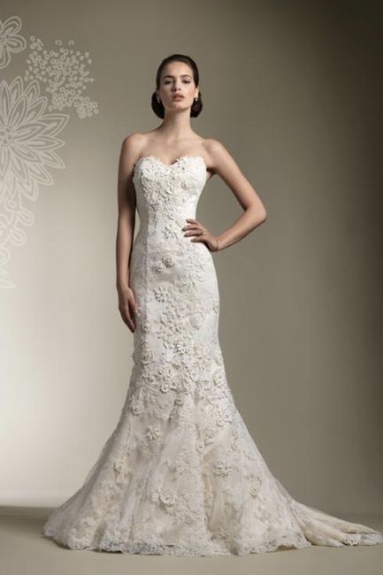 El vestido de novia: ¿Blanco, nude o color? - 1