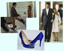 Zapatos azul  de Carrie Bradshaw - 2