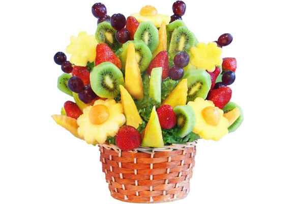 Decoraciones con fruta