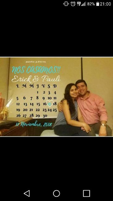  Nuestro save the date - 1