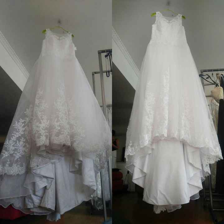 El antes y el ahora de mi vestido - 1