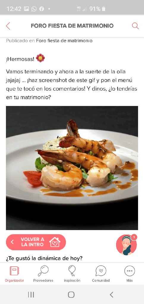 Haz screenshot y descubre tu MENÚ - 1