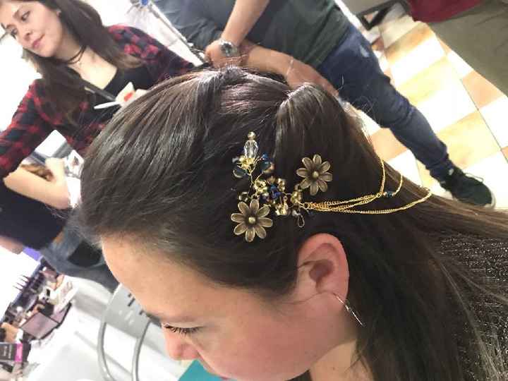 Peinado, accesorios en duda 🙄 - 2