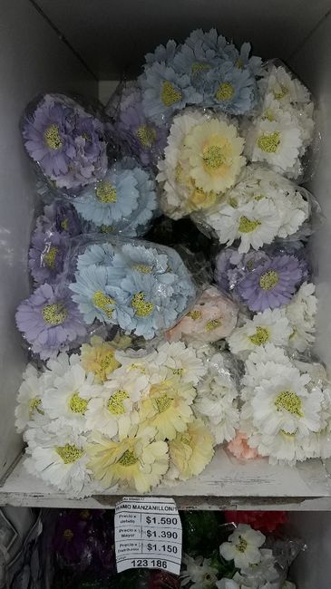Flores artificiales 2